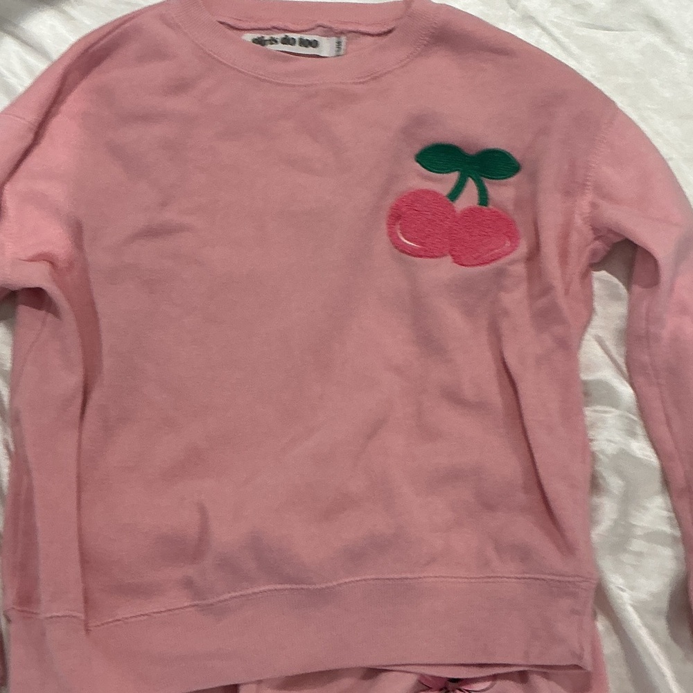 Girls Do Too Pink Sweatshirt